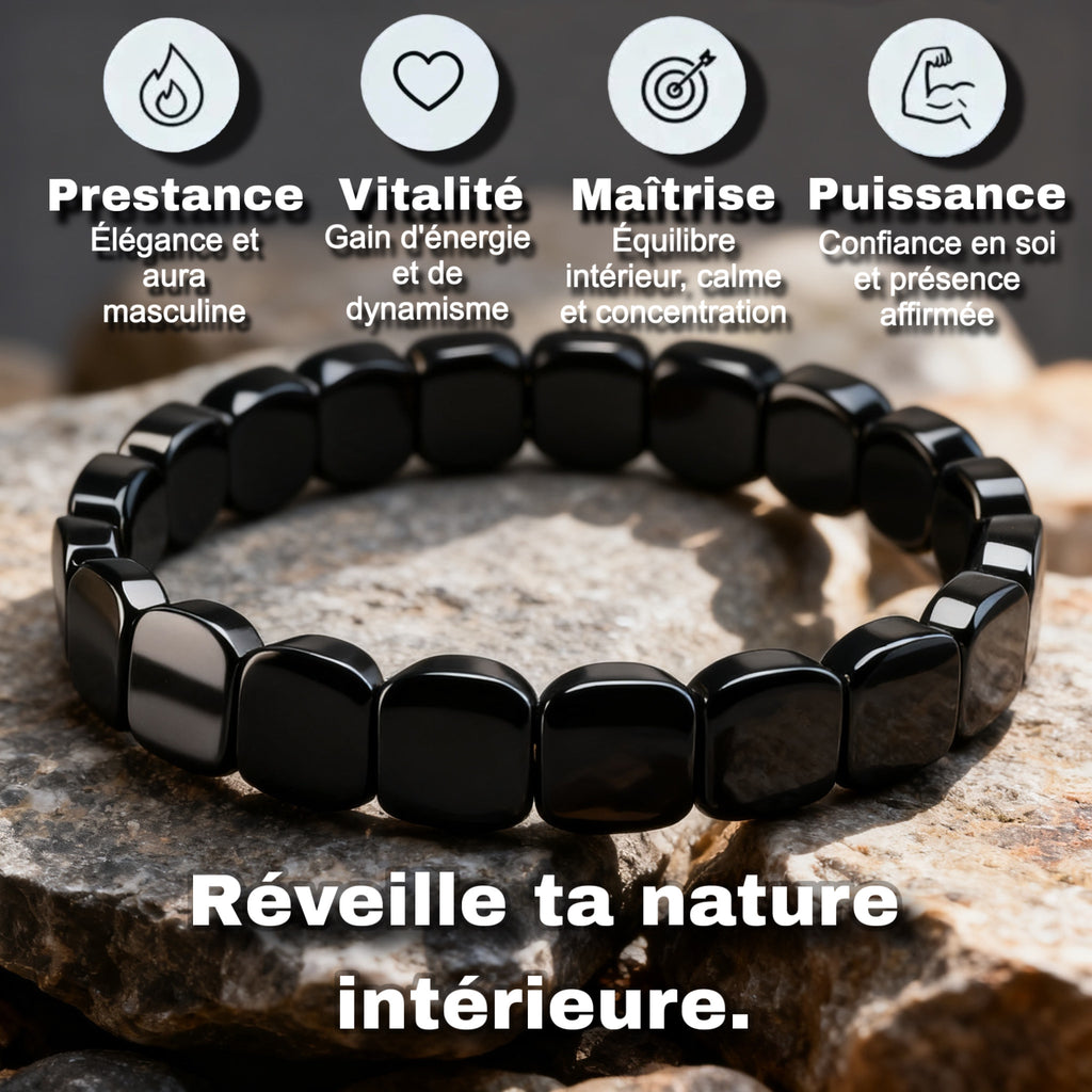 Bracelet en hématite
